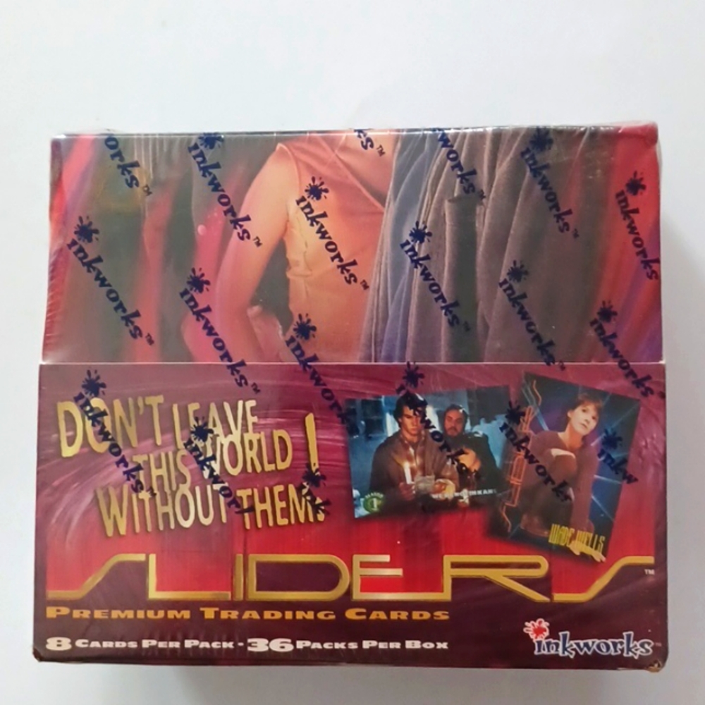 Sliders Science Fiction TV Show Trading Cards Box 36 Packs With Full Set 1997